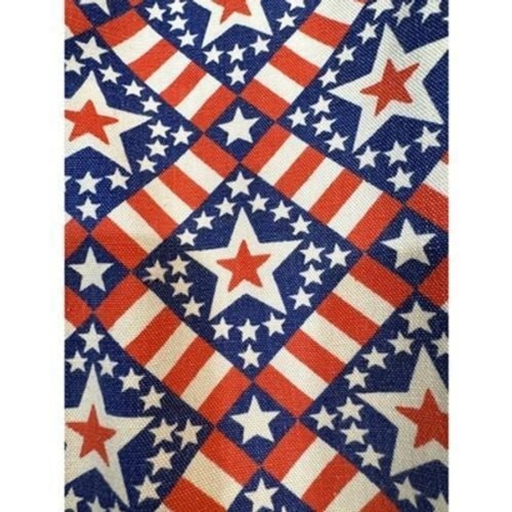 Vtg Handmade Women's 2 Pc Outfit USA Patriotic American Flag Small - Picture 12 of 16